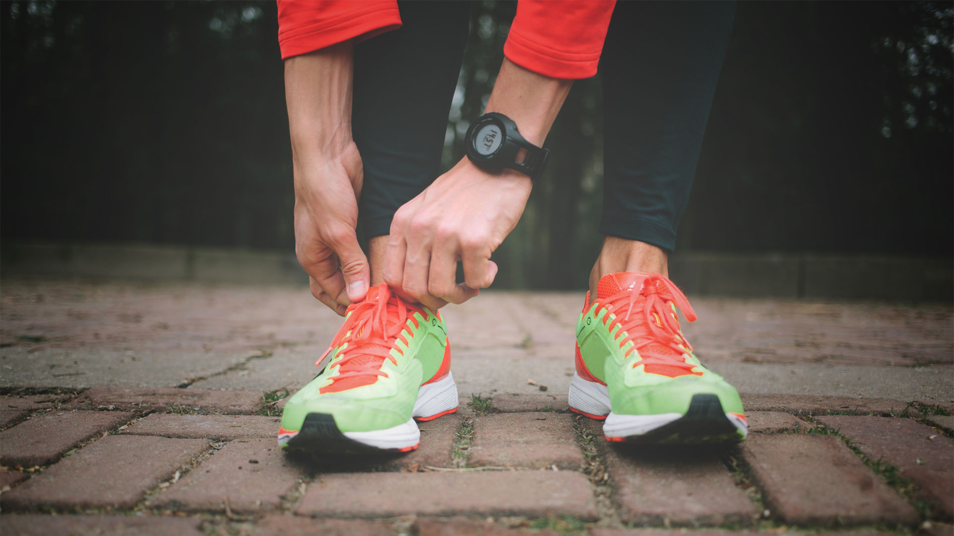 Man Tying Running Shoes | Exercising My Way to Better Parenting
