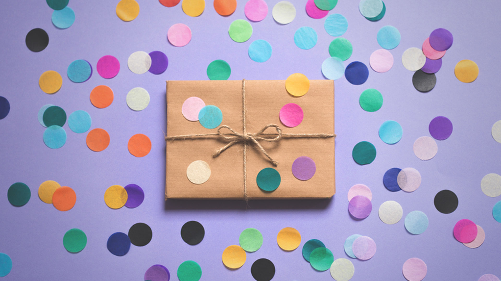 Gift with multi-colored polka dots | The Gifts of Introversion
