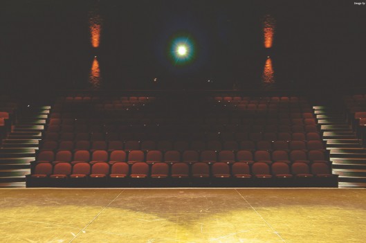 View of auditorium from the stage