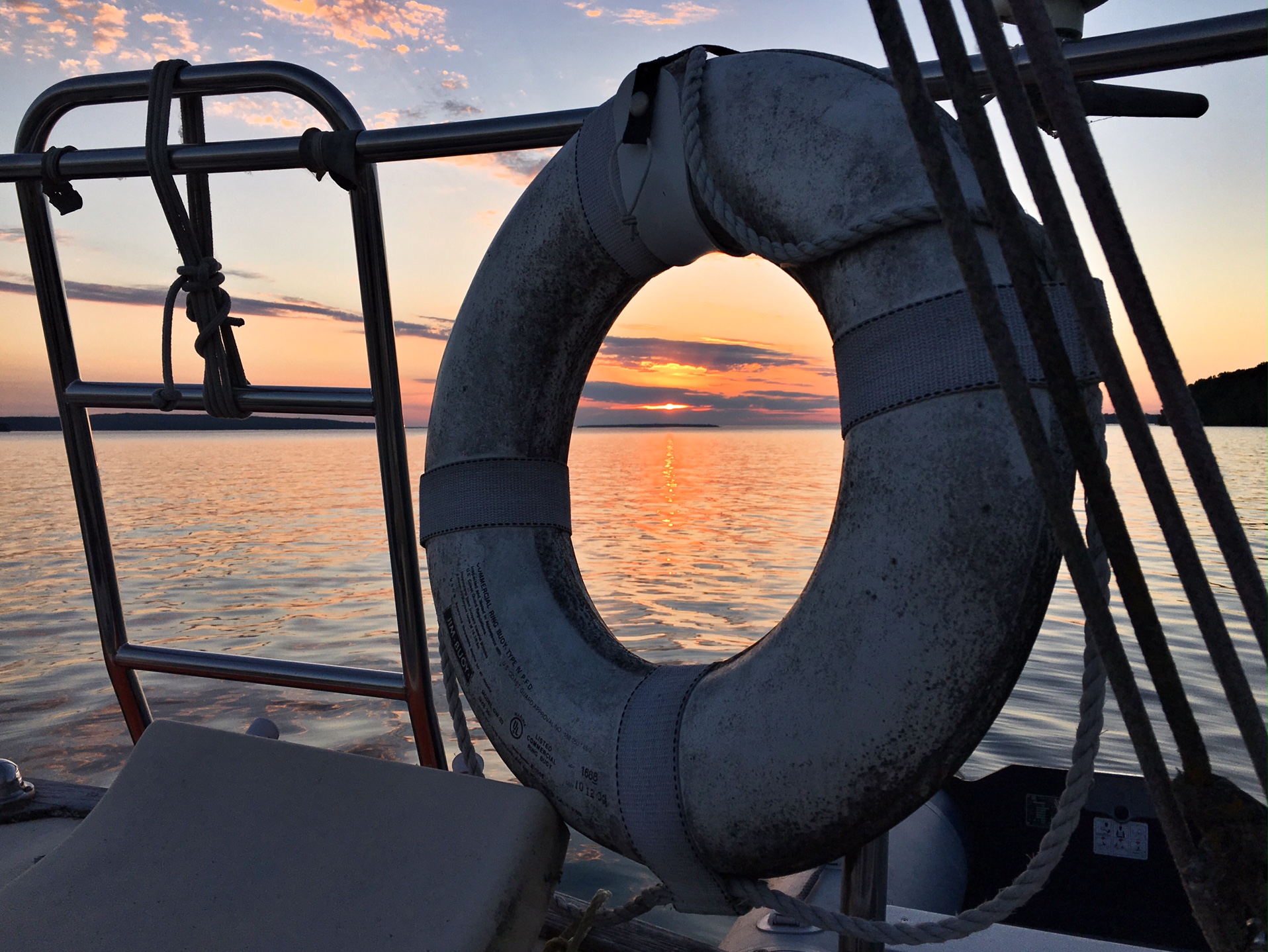 life float sunset | Sailing Lesson | Jennifer Mattern